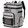 CoolTrek 30L Waterproof Insulated Cooler Backpack - Leakproof PVC Soft Cooler Bag for Camping, Beach, Fishing, Picnic & Outdoor Travel