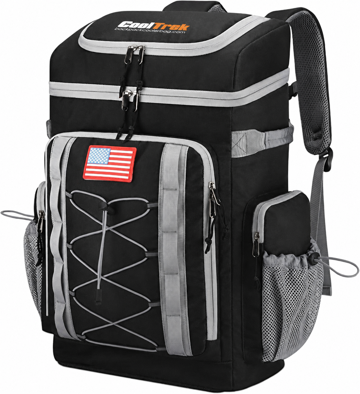 CoolTrek 24L Backpack Cooler Bag, Lightweight Insulated Cooler Backpack for Picnic, Beach, Camping & Travel