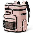 CoolTrek 30L Waterproof Insulated Cooler Backpack - Leakproof PVC Soft Cooler Bag for Camping, Beach, Fishing, Picnic & Outdoor Travel
