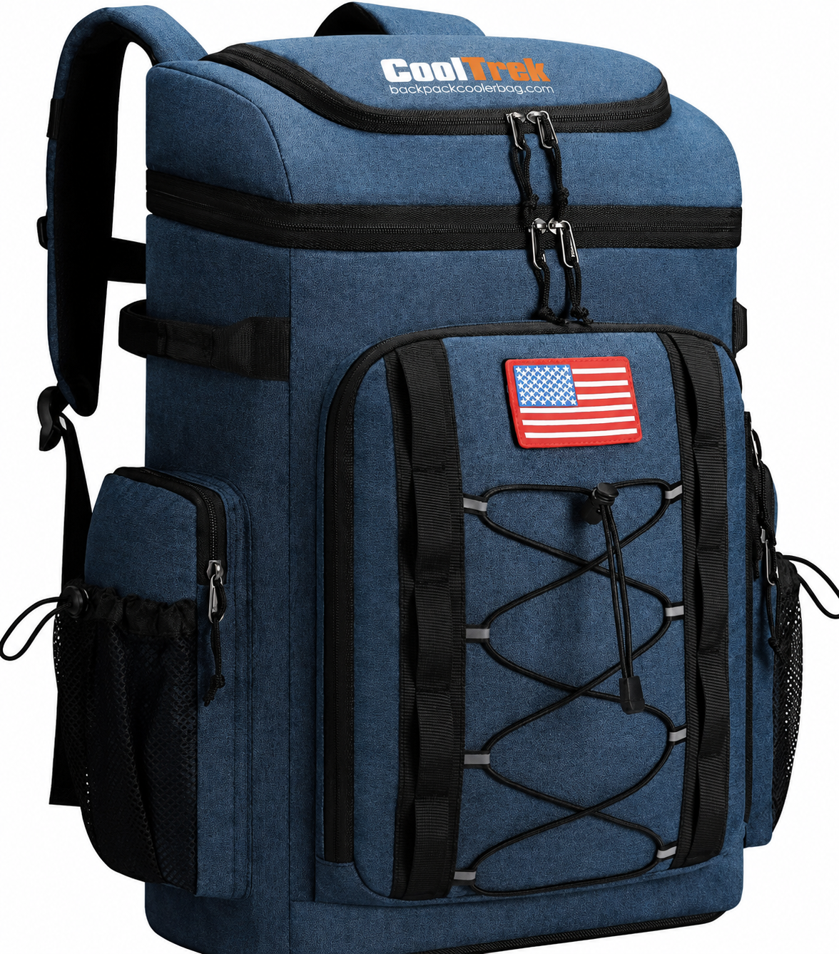 CoolTrek 24L Backpack Cooler Bag, Lightweight Insulated Cooler Backpack for Picnic, Beach, Camping & Travel