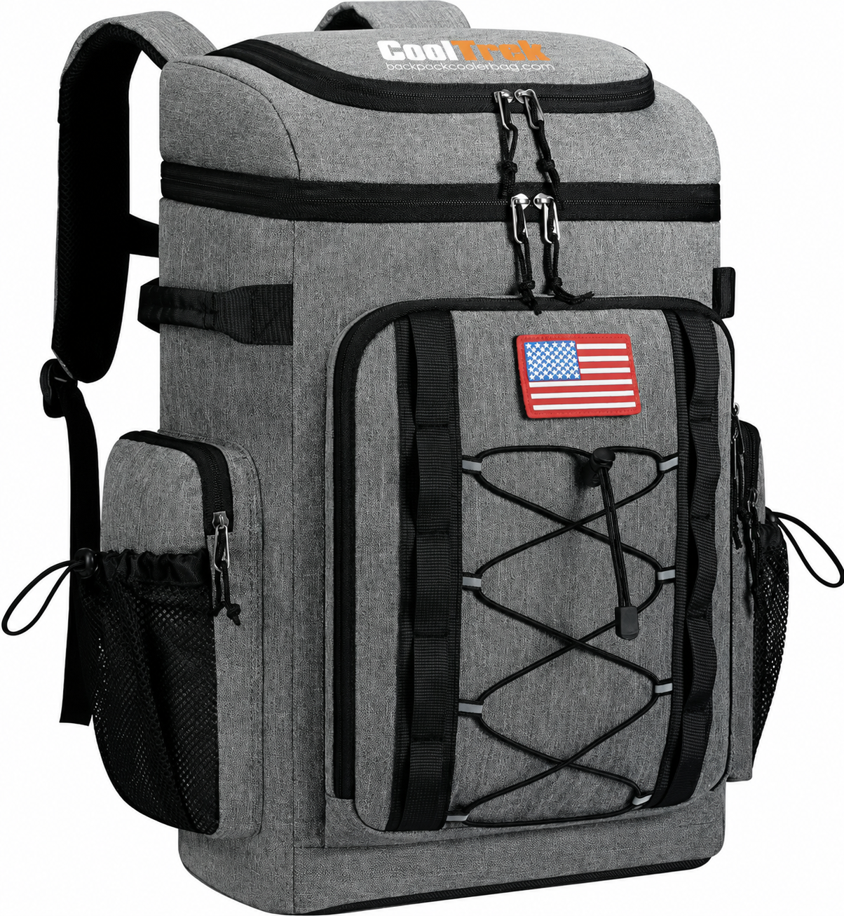 CoolTrek 24L Backpack Cooler Bag, Lightweight Insulated Cooler Backpack for Picnic, Beach, Camping & Travel