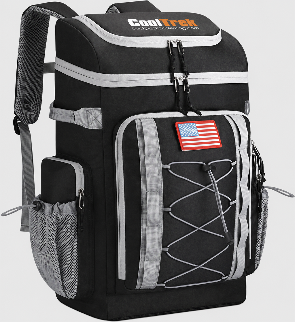 CoolTrek 24L Backpack Cooler Bag, Lightweight Insulated Cooler Backpack for Picnic, Beach, Camping & Travel