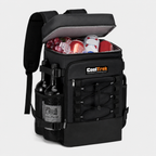 CoolTrek Insulated Cooler Backpack, Leakproof Backpack Cooler Bag with 2 Compartments for Camping, Beach, Picnic & Travel
