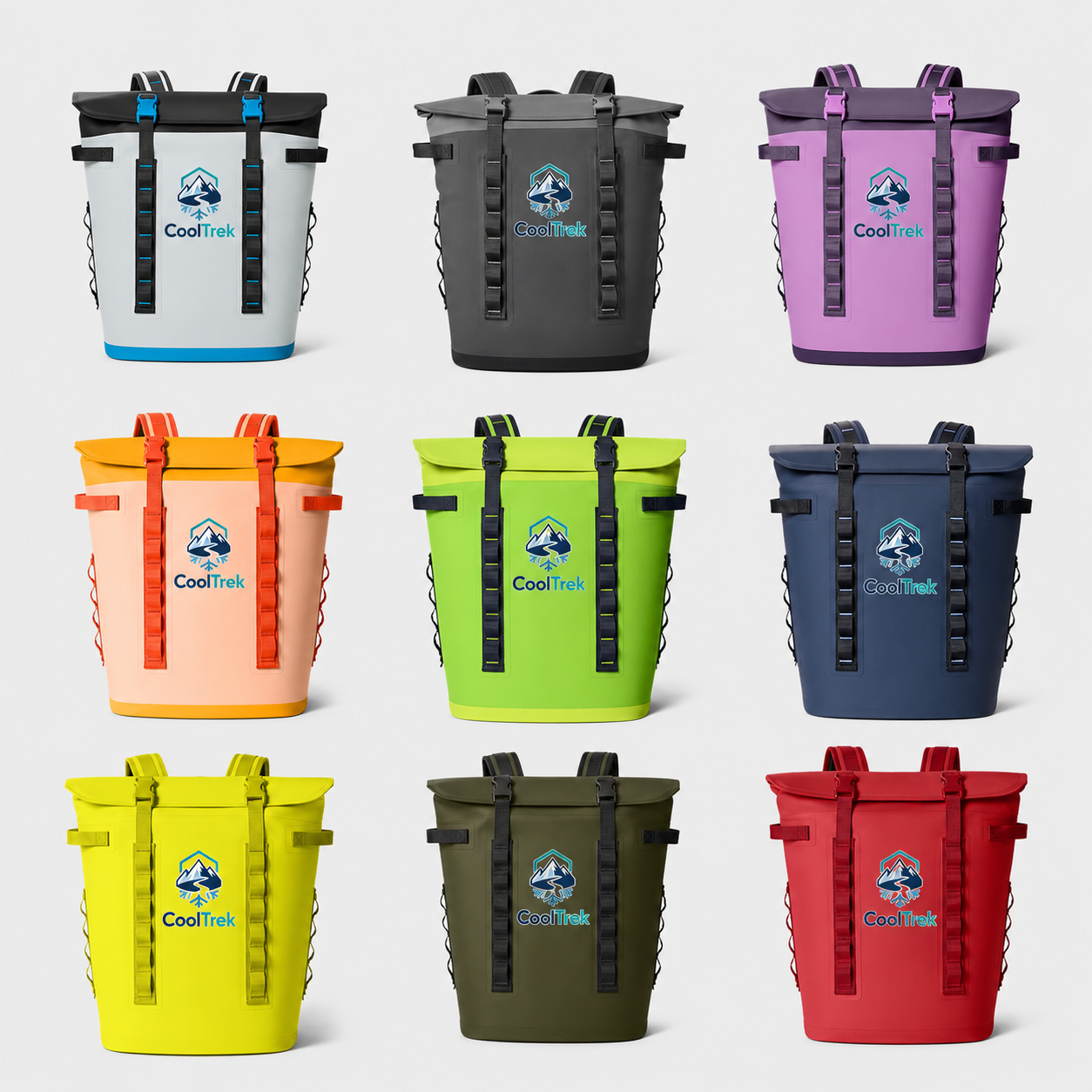 CoolTrek Hopper Backpack Soft Cooler, Waterproof Insulated Cooler Backpack for Picnic, Camping, Hiking & Day Trips