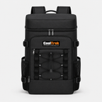 CoolTrek Insulated Cooler Backpack, Leakproof Backpack Cooler Bag with 2 Compartments for Camping, Beach, Picnic & Travel